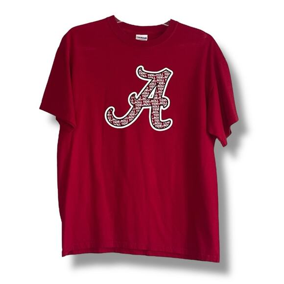 Gildan Ultra Cotton UAB Collegiate Alabama Crimson Tide T-shirt - Picture 1 of 5
